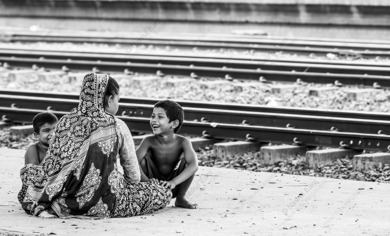 Laughter Beside the Tracks