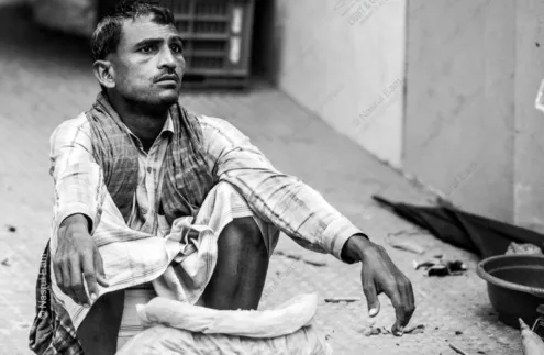 A Laborer's Respite