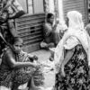 A Woman's Gaze at the Market