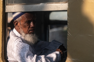Man by the Train Window