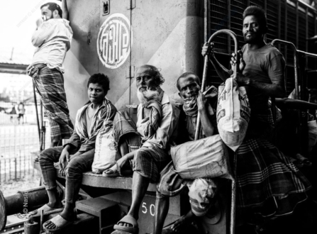 Trainside Respite: Faces of the Journey