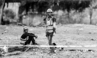 Dusty Ground, Hopeful Gaze: A Moment of Young Labor's Spirit