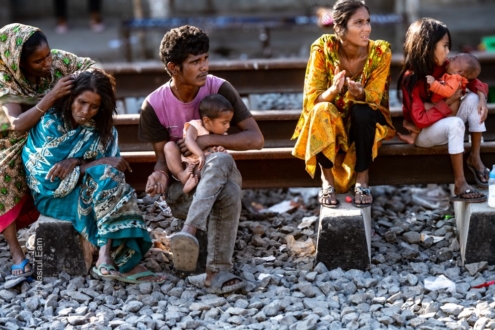 Generations on the Railway Embankment