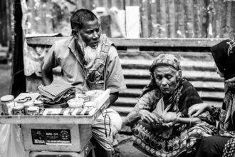 Between Work and Words