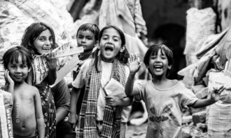 Unburdened Laughter Among the Refuse