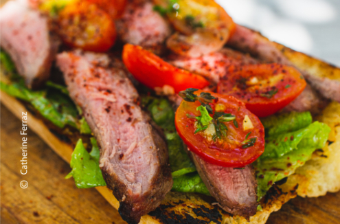 Steak Baguette from Catherine’s Cafe by Catherine Ferraz