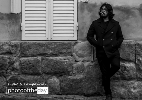 The Classic Man by Argha Mitra - Art Photography, Portrait Photography, Black and White Photography, Photo of the Day, Argha Mitra