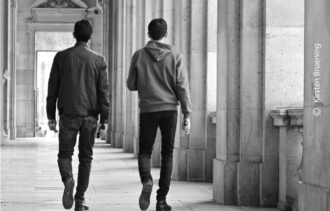 Two Friends by Kirsten Bruening