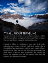 TOUCHING LIFE AND ITS MOMENTS: A GUIDE TO TRAVEL PHOTOGRAPHY